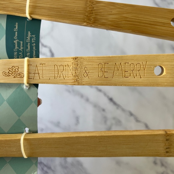 BNWT Core Bamboo Set of 3 Bamboo Utensils, Expressions Collection - Picture 5 of 5